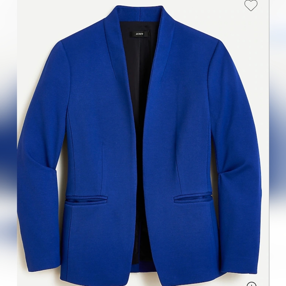 J. Crew Going Out Vibrant Blue Women's Blazer